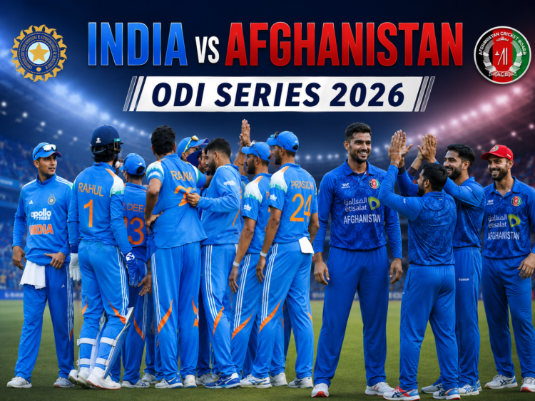 India vs Afghanistan ODI Series 2026
