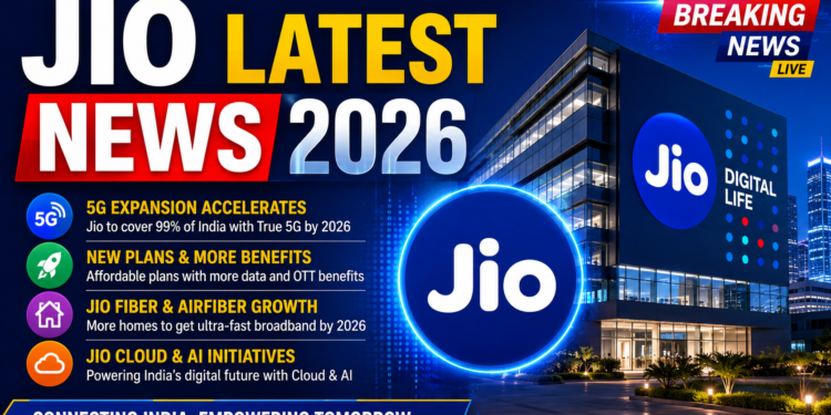 Jio Latest News 2026: 5G Growth, AI and New Services